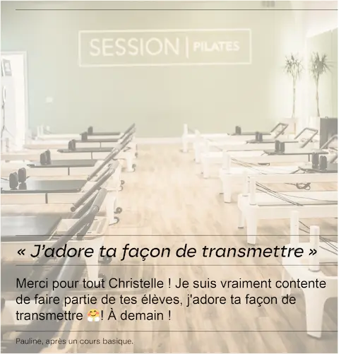 Un avis suite à un cours de pilates à Dinard